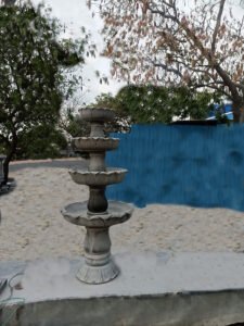 FLOWER SHAPE 4 TIER FOUNTAIN